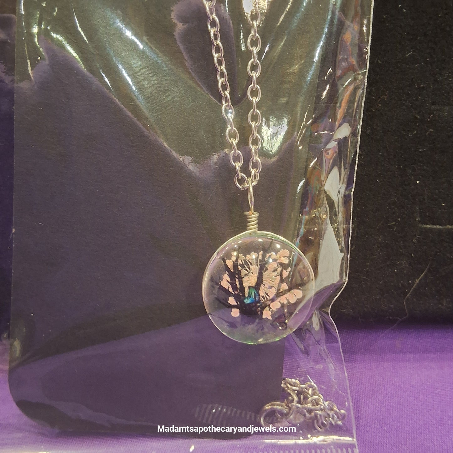 Tree of Life pendant close-up - nature-inspired jewelry