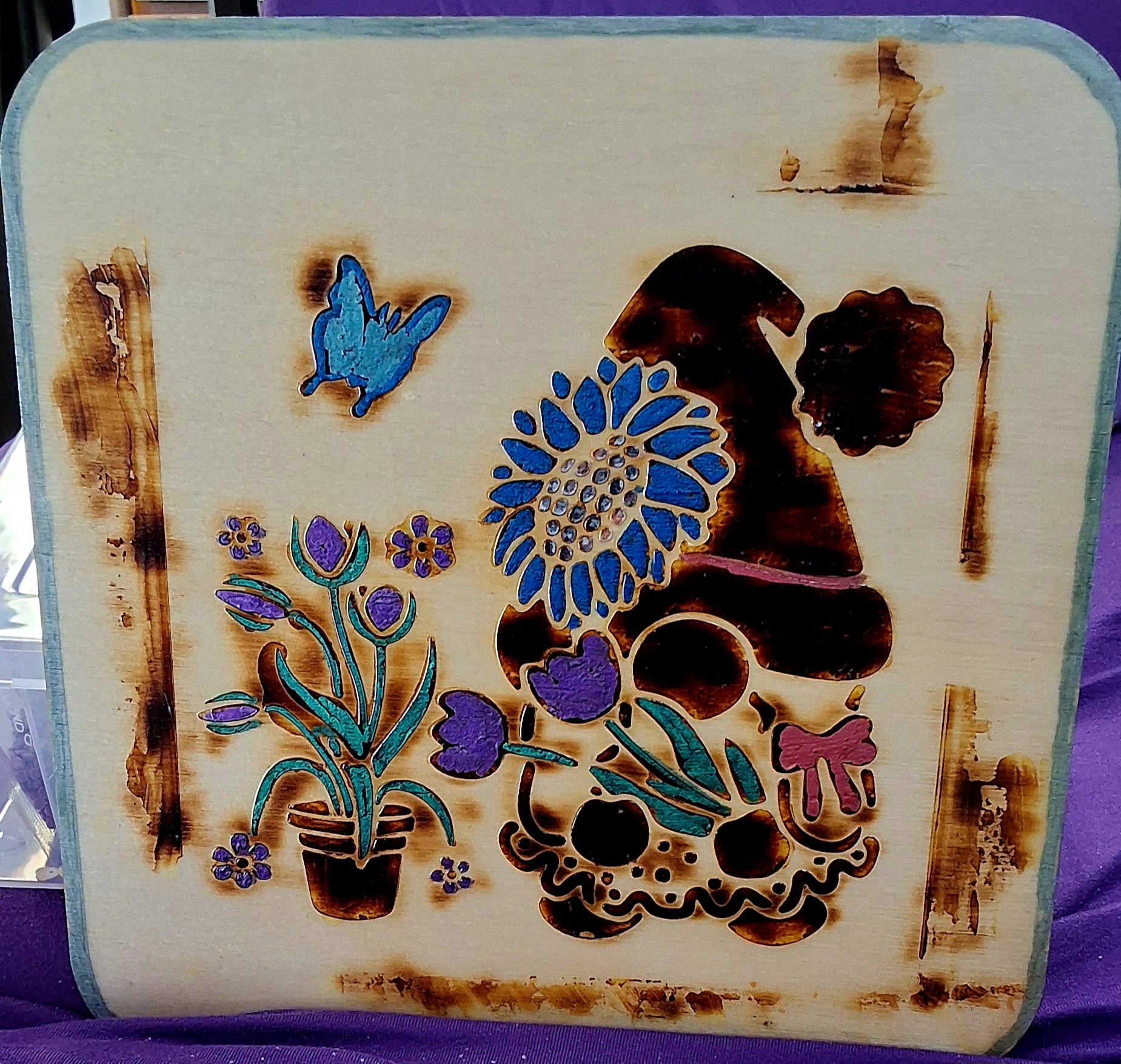 Decorative gnome figurine - whimsical home accent