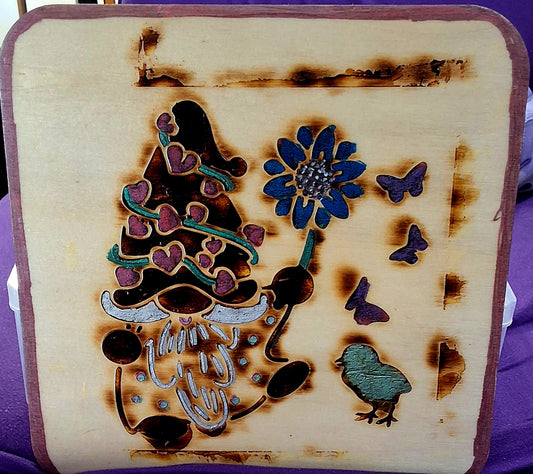 Garden gnome decoration - handmade indoor picture