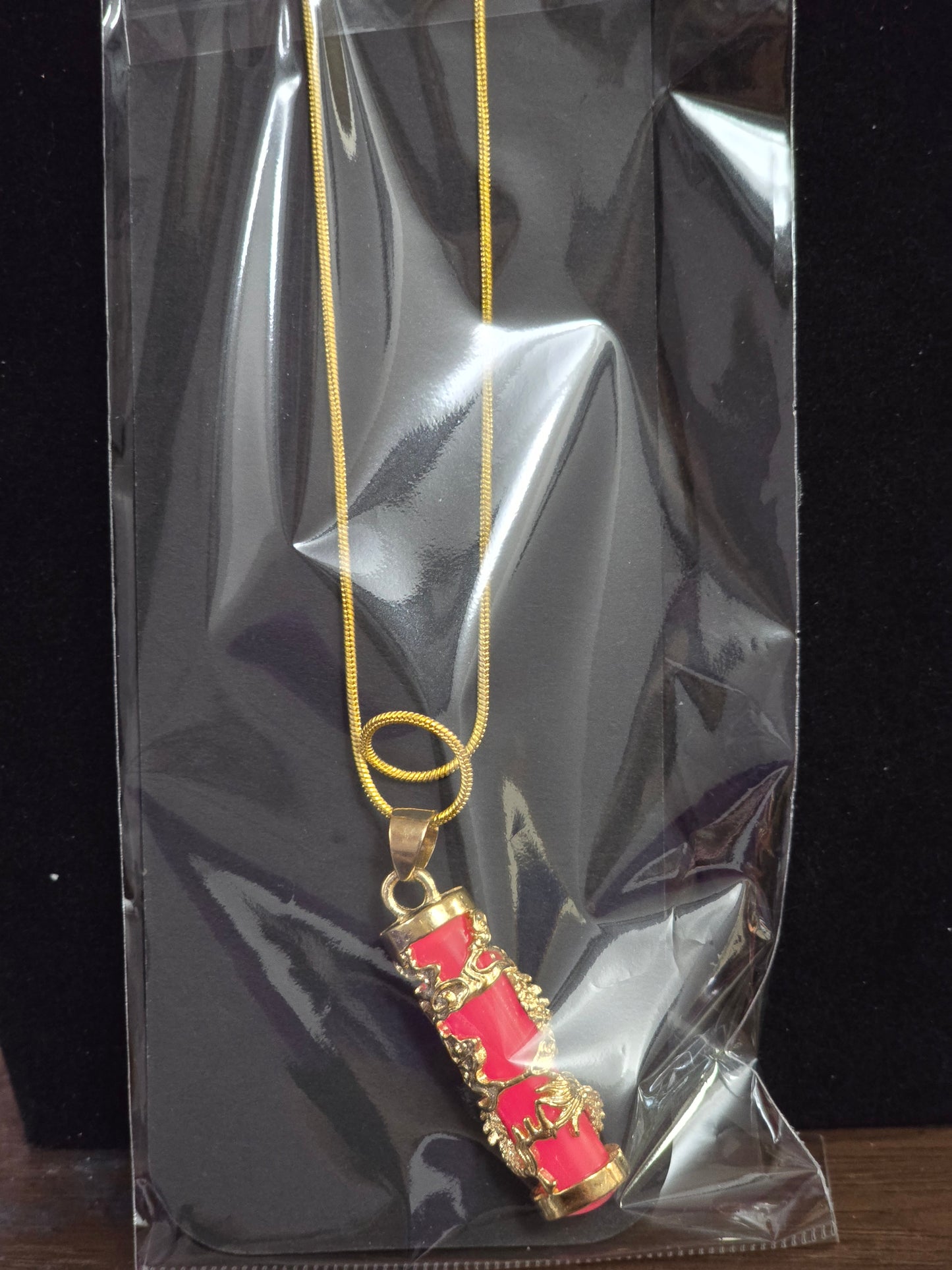 Gold Drop Pendants - elegant gold necklace