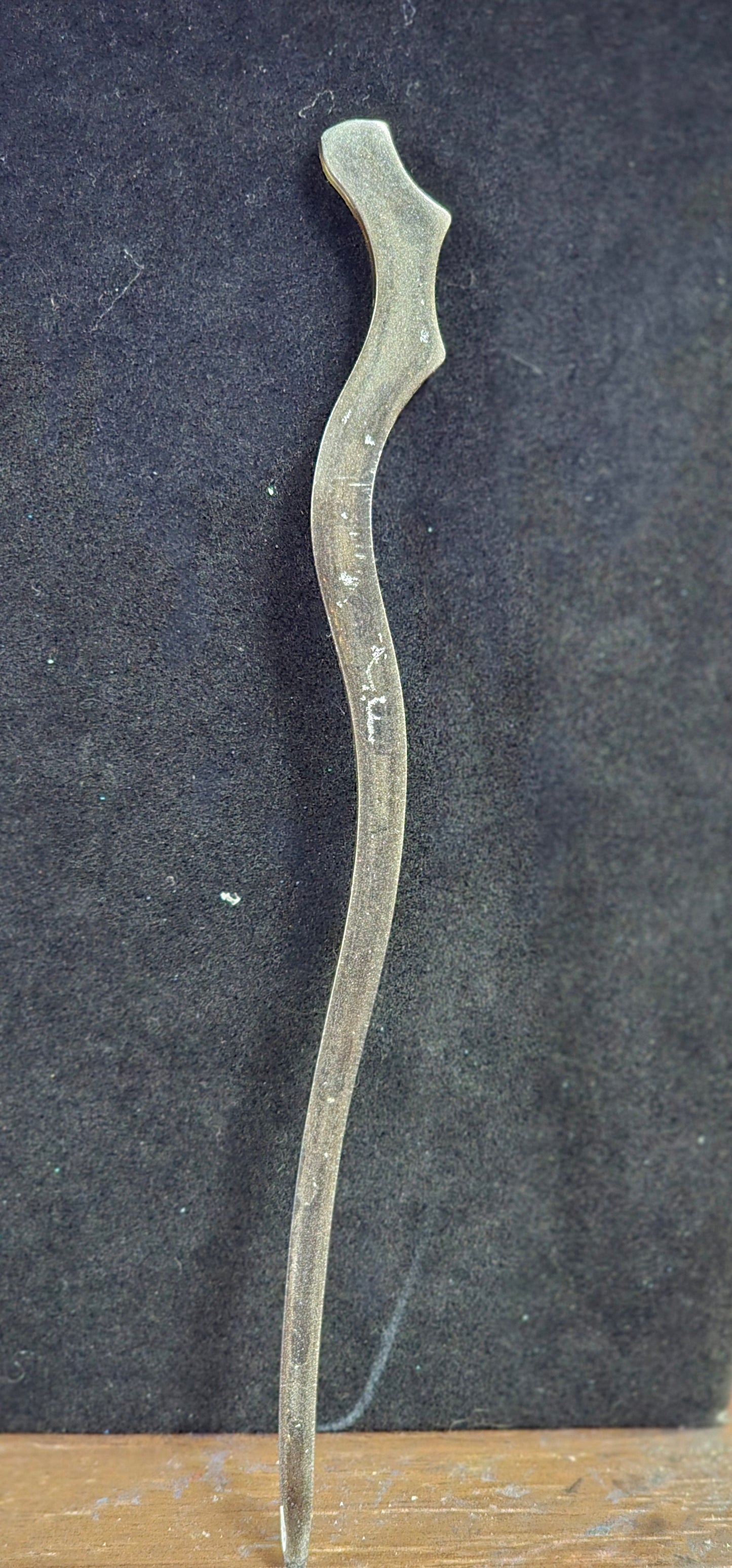 Handcrafted wand for spiritual practice - resin art