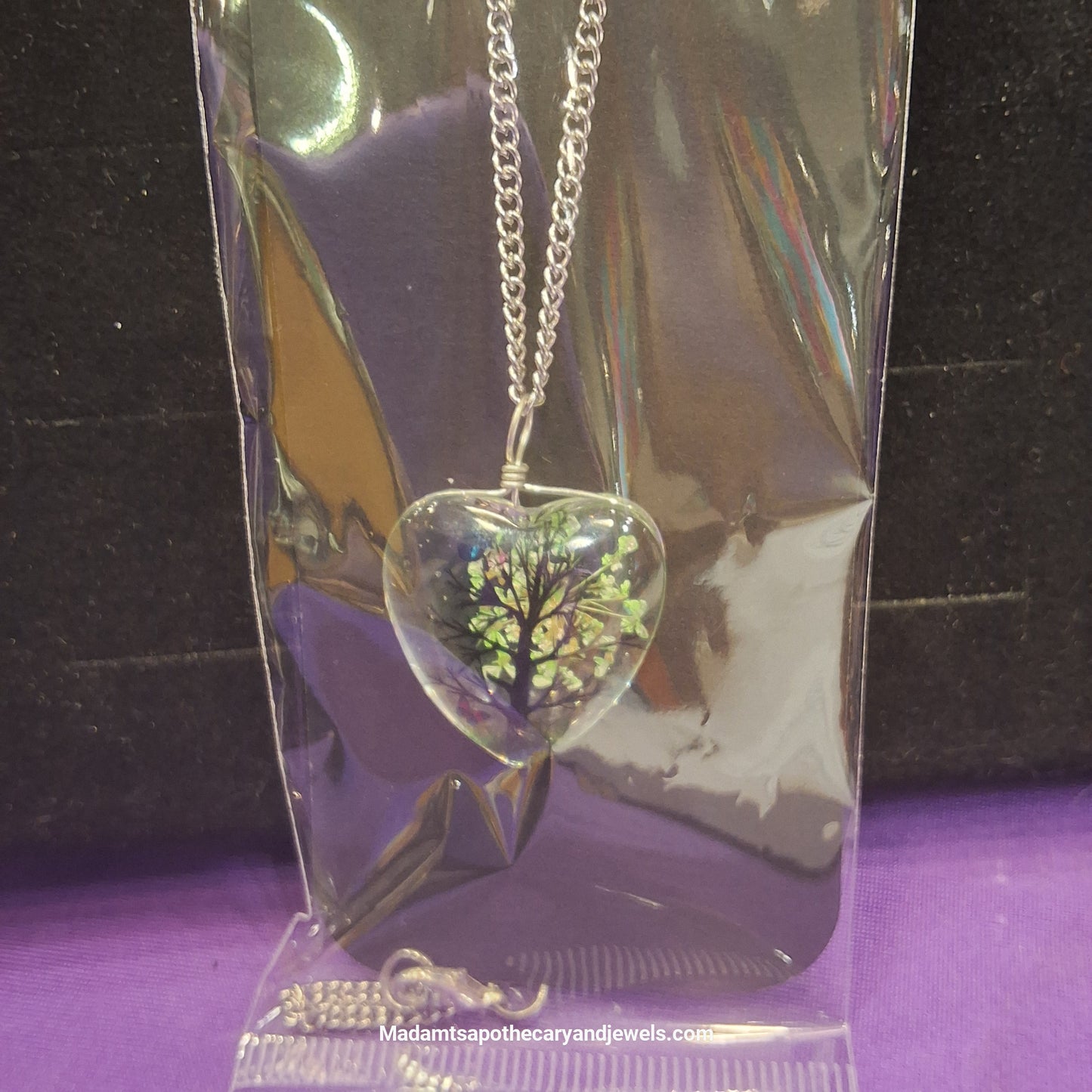 Tree of Life pendant close-up - nature-inspired jewelry