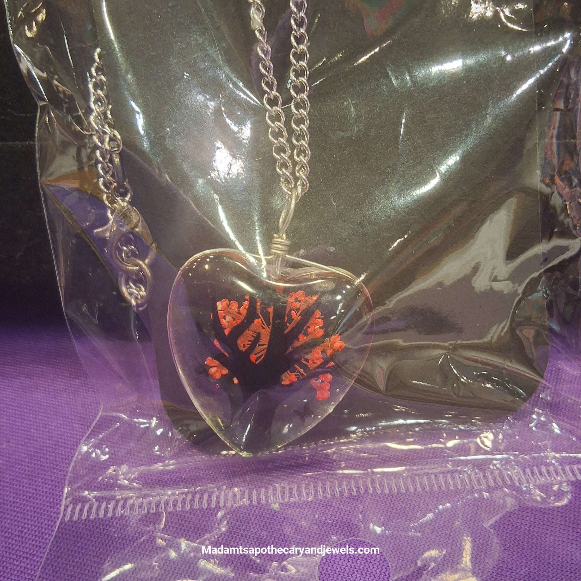 Tree of Life pendant close-up - nature-inspired jewelry