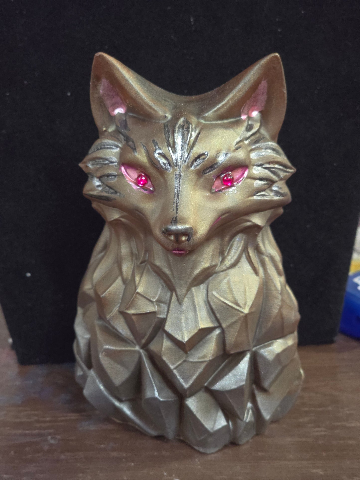 Wolves Resin Art - wild wolf decor