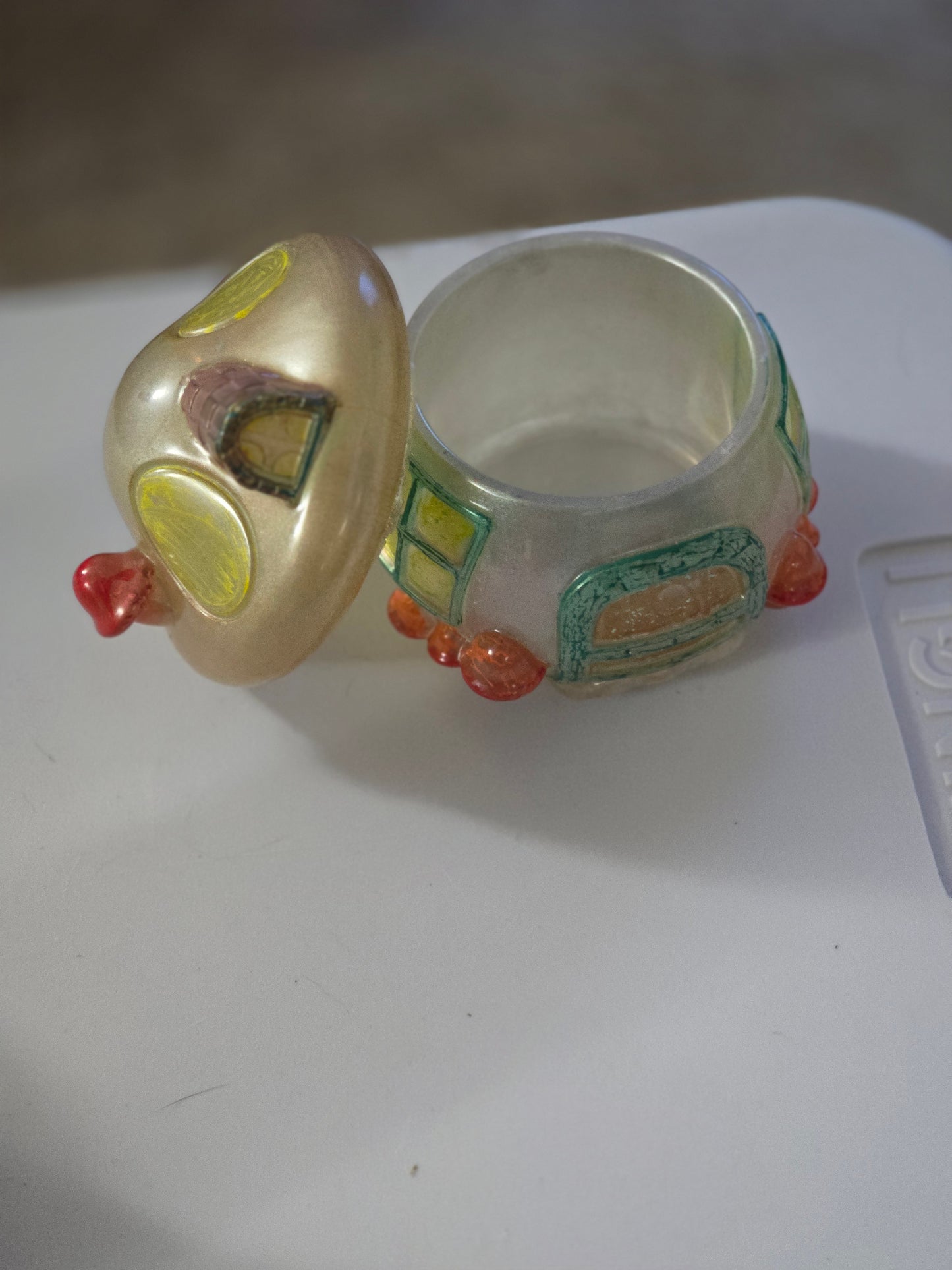 Mushroom Trinket Jar